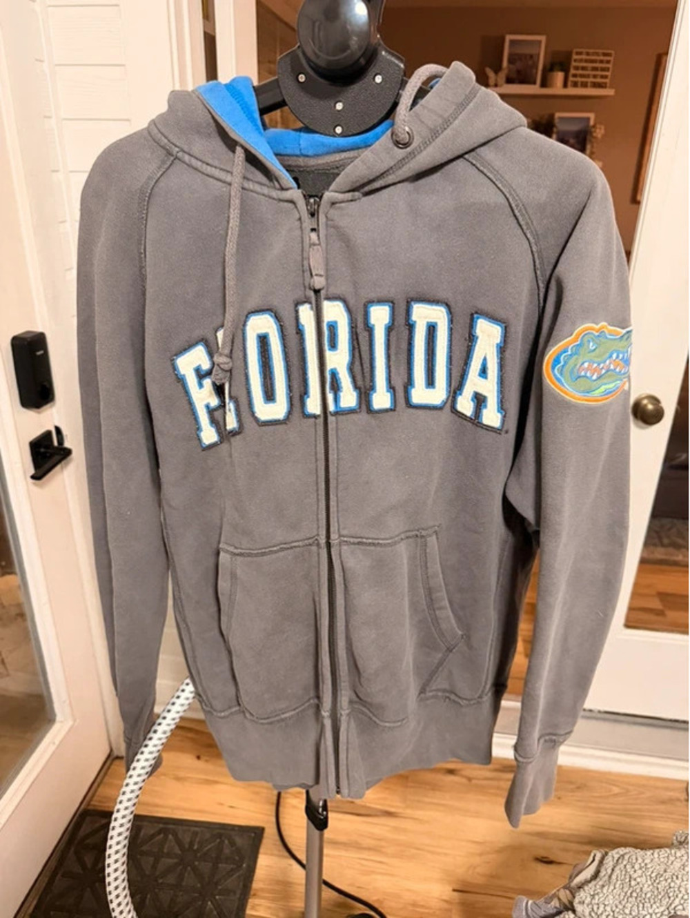Florida Gators Colosseum Athletics Zip Hoodie Men’s M Gray Y2K Vintage Style